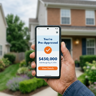 A mortgage loan pre-approval over the phone--locked for 60 days