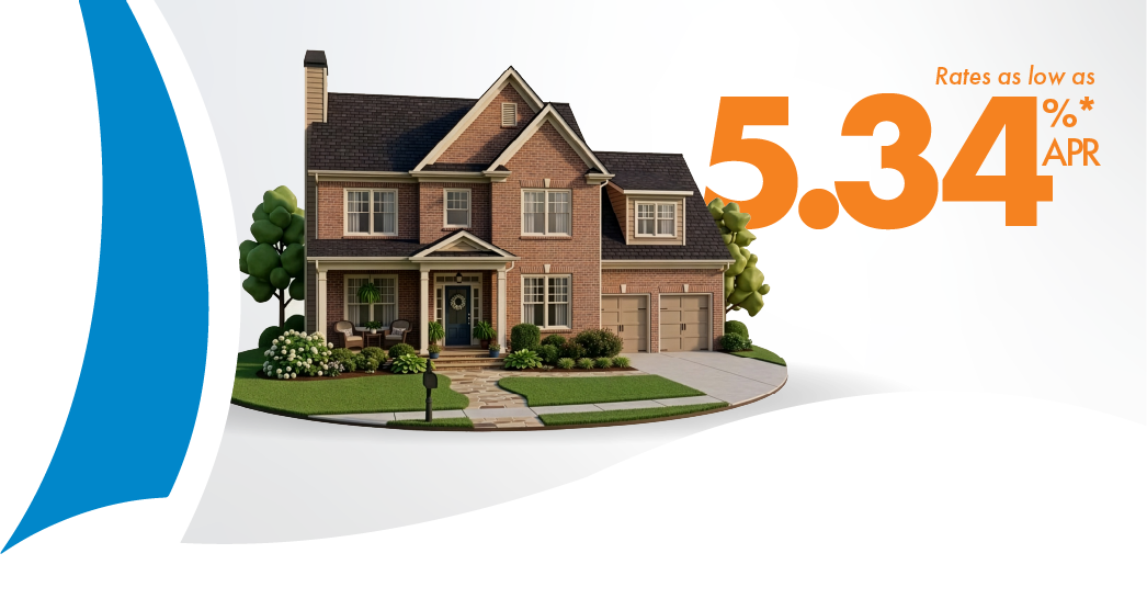 Home equity loan as APR as low as 5.34%*.