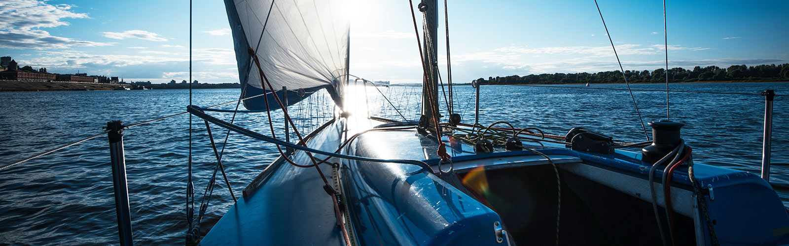 Sailboat on the water.